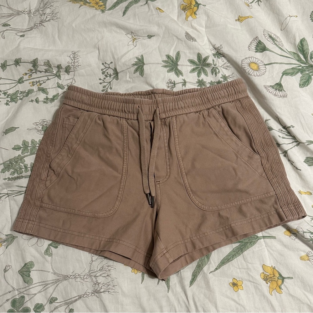 Tan Brown Athleta Shorts